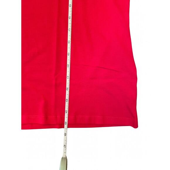 Nautica Jeans Logo Sailboat T-Shirt Red Size Large New with Tags 0506G - Picture 4 of 6